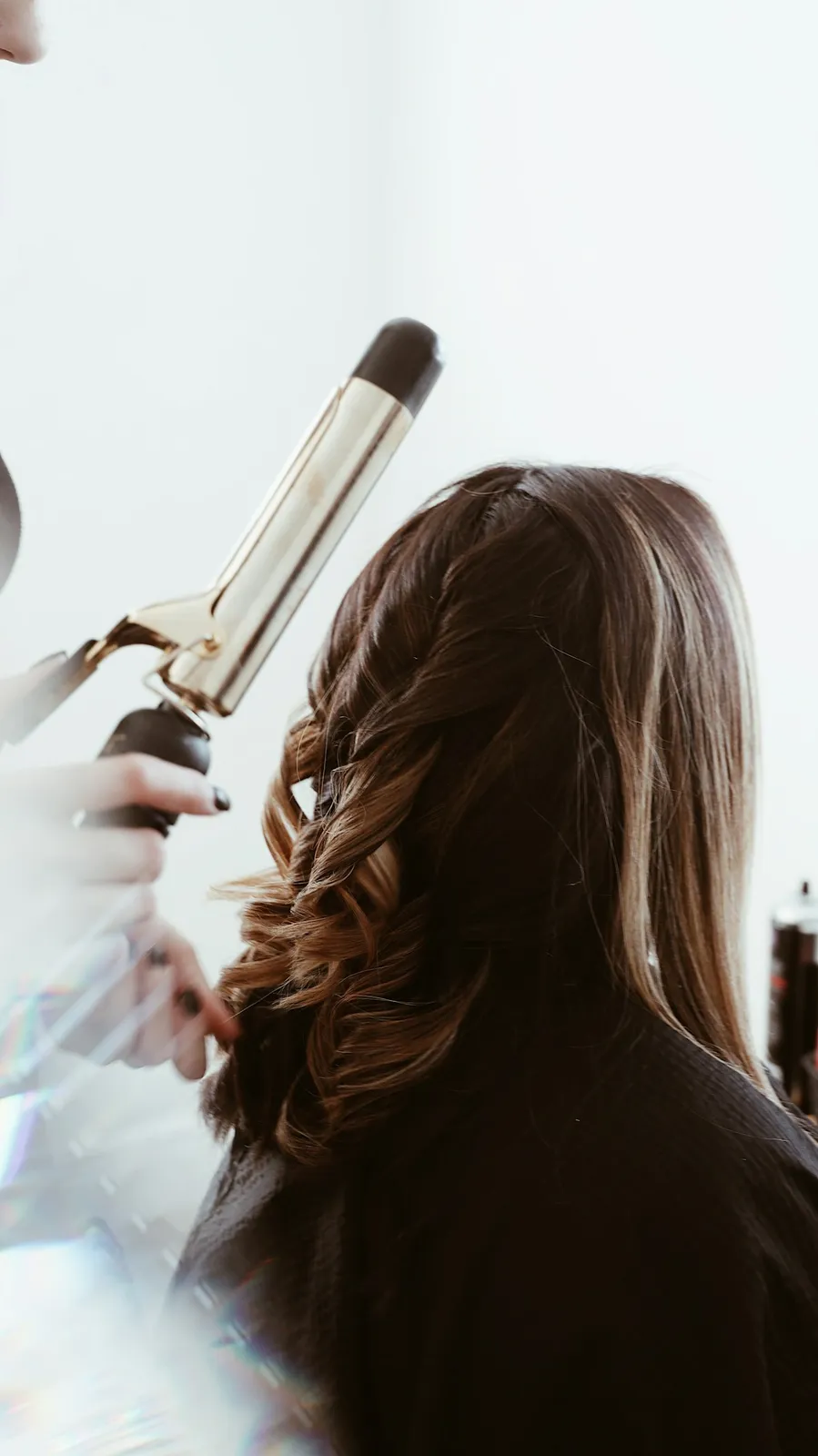 Keratin styling finish at Kameleon