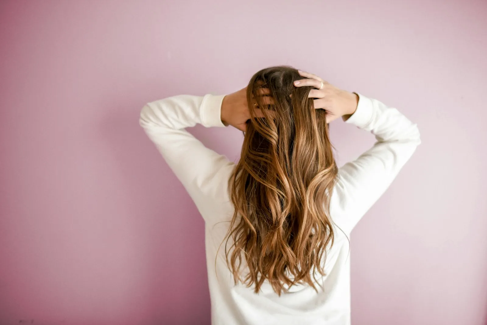 Balayage finish at Kameleon Salon