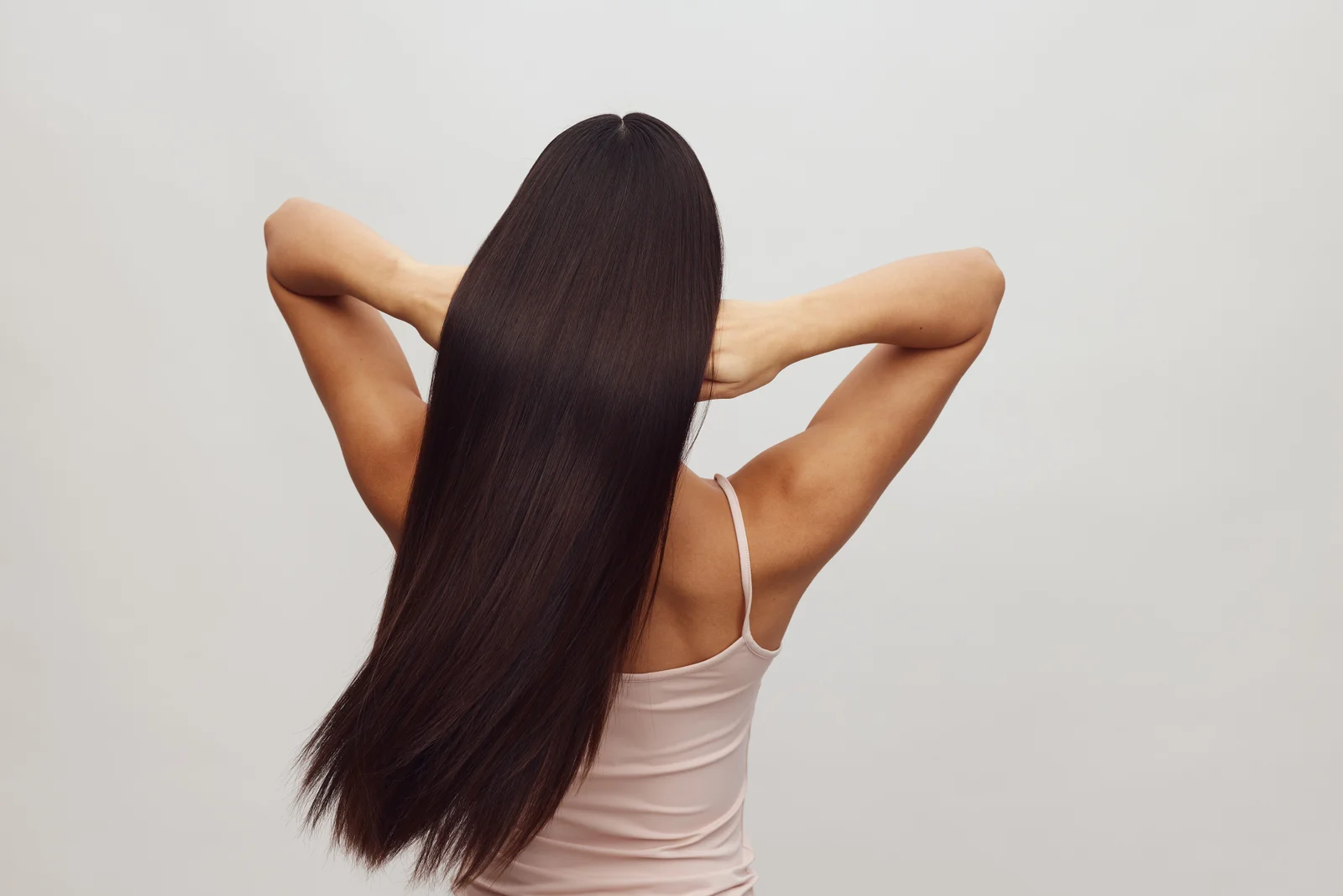 Keratin finish for coarse frizzy hair