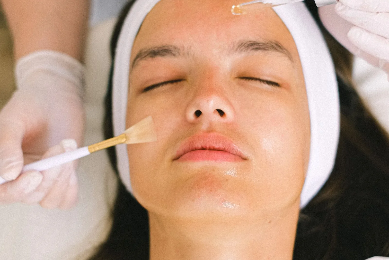 Vitamin C facial for brightness